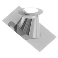 Przejście przez dach 26-35st. aluminiowe z kołnierzem fi130mm