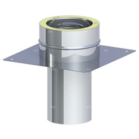 Płyta fundamentowa dla podwyższenia komina fi 150mm (1,0) max. wysokość od podstawy 1,5m