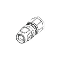 Złączka TECE logo trzyczęściowy, mosiądz, 16 mm (pz x pz)
