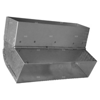 Kolano prostokątne pionowe 200 x 50 nastawne 45-90º "ściana-strop"