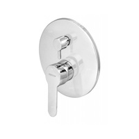 SOP04/2P Bateria SOPHIE prysznicowa podtynk.z przełącznikiem prysznic-deszczownia, jednouchwyt.głowica 40