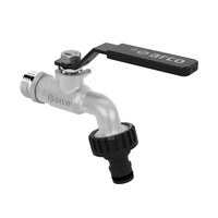 Zawór kulowy ARCO JARDIN czerpalny 3/4'' GZ x szybkozłączka kątowy, uchwyt: dźwignia