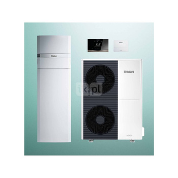 Pakiet Systemowy OZE - Pompa ciepła powietrzna powietrze-woda split VAILLANT VWL 125/5AS aroTHERM 11.9kW 400V + Centrala grzewcza uniTOWER VWL 128/5IS + Regulator sensoCOMFORT VRC 720