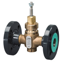 Zawór regulacyjny dwudrożny ESBE VLE325, DN 20 (kołnierz x kołnierz), zabezpieczenie: Stan surowy, PN 16, Kvs: 1.6 m3/h