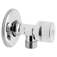 Zawór kulowy FERRO Z rozetą 1/2'' x 3/8'' GZ kątowy, uchwyt: pokrętło