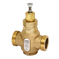 Zawór regulacyjny dwudrożny ESBE VLE122, DN 15 (GZ gazowy walcowy x GZ gazowy walcowy), zabezpieczenie: Stan surowy, PN 16, Kvs: 0.63 m3/h