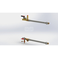 Zestaw przyłączeniowy Nexus Fluctus(Venturi) FODRV 20L, przepływ 130-530 l/h