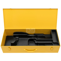 Skrzynka blaszana z wkładką