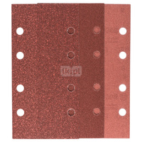 10-częściowy zestaw papierów ściernych do szlifierek oscylacyjnych K = 60, 120, 180