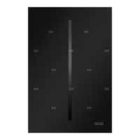 TECEfilo - Elektroniczny mechanizm spłukujący, do pisuaru U2, z powłoką Fenix, czarny (Nero Ingo)