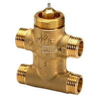 Zawór regulacyjny VZL 4 PN16 15/1 4-drogowy, grzybkowy, króćce gładkie