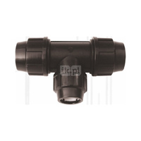 Trójnik UNIPAK FTS PP 50 mm x 40 mm x 50 mm (połączenie zaciskowe x połączenie zaciskowe x połączenie zaciskowe)