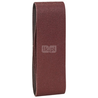 3-częściowy zestaw taśm szlifierskich do szlifierek taśmowych, wersja czerwona K = 60