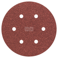 5-częściowy zestaw papierów ściernych do szlifierek mimośrodowych K = 80