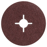 5-częściowy zestaw fibrowych tarcz ściernych do szlifierek kątowych, korund D = 115 mm, K = 24, 5 szt.