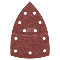 10-częściowy zestaw papierów ściernych do szlifierek uniwersalnych K = 80