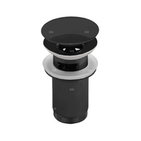 Zestaw odpływowy do umywalki PERFEXIM SPPMW03OW czarny mat 2 3/4'', przycisk duży okrągły wypukły