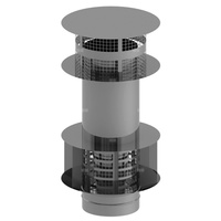 Zakończenie komina JEREMIAS CLV33 stal nierdzewna fi 225/360 mm
