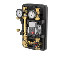 Grupa pompowa FLAMCO MEIBES GZ gazowy walcowy x GW gazowy walcowy 1 1/2 cala (40) x DN 25 Kvs5.8, z izolacją, z pompą obiegową, z zaworem trójdrożnym