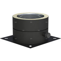 Płyta fundamentowa fi 200mm z odpływem skroplinw bok montaż na cokole w bok montaż na cokole