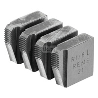 Noże gwintujące R 1/8 LH, Zestaw, REMS