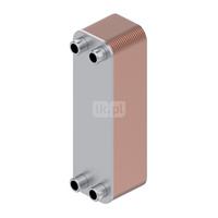 Mikropłytowy wymiennik ciepła XB06L-1, Il. płytek: 10, 25 bar, miedź