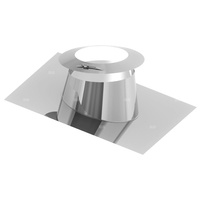 Przejście przez dach 5-15st. aluminiowe z kołnierzem fi150mm 