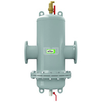 Separator mikropęcherzy REFLEX TW 300 R, 10 bar / 110'C, DN300/PN16, z kołnierzem rewizyjnym, kolor: szary