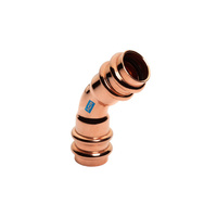 Łuk 45' SANHA ACR Press, 3/8'' (zw x zw)