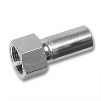 Przejściówka SANHA NiroSan Press, stal nierdzewna, 22 mm x 3/4'' (zz x GW)