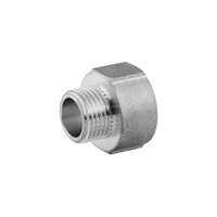 Redukcja mufowo-nyplowa wzmocniona PERFEXIM PHA-308, mosiądz, 1 x 3/4 (GW x GZ), PN16 bar