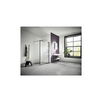 Kermi Walk-In Dark Edition WW4 0900x 2000 880-900 SWS ESG Clean rama profile