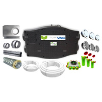 Centrala wentylacyjna TopVac Eko 260 z kompletem instalacyjnym z czerpnio-wyrzutnią