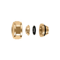 Złączka zaciskowa do rur miedzianych, mosiężnych, ze stali. Z uszczelką O-Ring 3/4-18