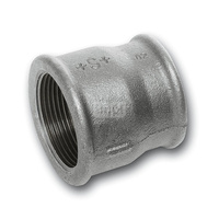 Mufa SANHA 240# redukcja, żeliwo (ocynk galwaniczny/elektrolityczny) (ocynk), 2'' x 1'' (GW)