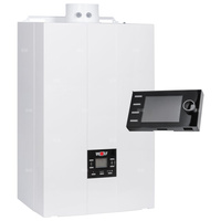 Pakiet - Kocioł gazowy jednofunkcyjny WOLF FGB-28 kondensacyjny wiszący 5.3 - 27.3 kW + RegulatorBM-2