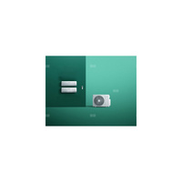 WAM1-050A2NO climaVAIR multi Zestaw multi z dwoma jednostkami ściennymi 2x2,5 kW wydajność chłodnicza 5,3 kW/, wydajność grzewcza4,1 kW Klasa energetyczna na chłodzeniu/ogrzewaniu: A++/ A+