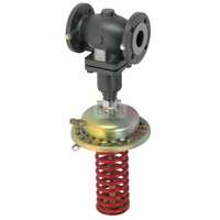 Reduktor ciśnienia AFD, PN 25, 1.00 bar - 6.00 bar, 80 cm², CZERWONY