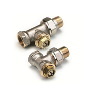 Zawór grzejnikowy termostatyczny Concept By COMAP M28 1/2" prosty, połączenie M28 x 1/2''