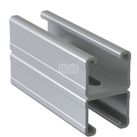 Szyna montażowa podwójna NICZUK SDMB, gr. 3 mm, dł. 6000 mm, stal nierdzewna (ocynk galwaniczny)