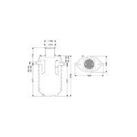 Separator tłuszczu EasyClean ground GW Direct-L NS10 120D