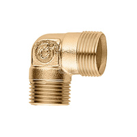 Kolanko z gwintem zewnętrznym 1/2" GZ x 23 p.1,5