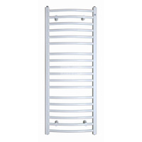 Grzejnik drabinkowy INSTAL-PROJEKT AMBRA R, wym. 682 x 500 mm, kolor biały/white silk, moc 277W