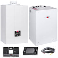Pakiet - Kocioł gazowy jednofunkcyjny WOLF FGB-28 kondensacyjny wiszący 5.3 - 27.3 kW + RegulatorBM-2 + Zasobnik c.w.uCSW-120