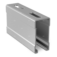 Szyna montażowa NICZUK XPSZMI, gr. 2.5 mm, dł. 4000 mm, stal nierdzewna (ocynk lamelarny)