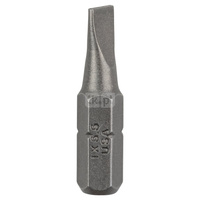 Standardowa końcówka wkręcająca do śrub z rowkiem podłużnym (S) Szczelina S 1,0 x 5,5