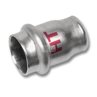 Zaślepka stal nierdzewna SANHA NiroSan Press Industry fi 88.9 mm