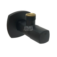 Zawór wodny ARCO VITAQ A80 Lipstick, czarny mat GZ 1/2'' x GZ 1/2''