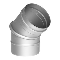 Kolano obrotowe 0-45st. fi160mm 