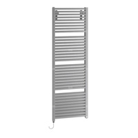 Grzejnik Kermi®Duett®-E 1796x74x784, P=1500W, srebro, WRS biały, prawy